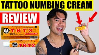 Tattoo Numbing Cream Review  TKTX Numbing Cream [upl. by Mungo]