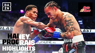 ICONIC PERFORMANCE  Devin Haney vs Regis Prograis Fight Highlights [upl. by Tanney]