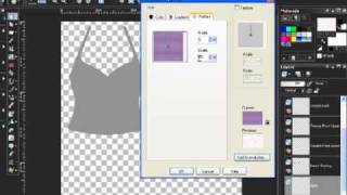 How to Texture PSD Templates in PaintShop Pro to make SL Clothesmp4 [upl. by Hurlbut]