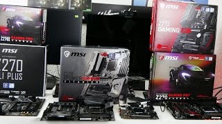 Die besten Mainboards von MSI  Z270 Gaming Pro Carbon im Test [upl. by Aicinoid]