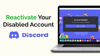 How to Reactivate Your Disabled Discord Account [upl. by Trisha]