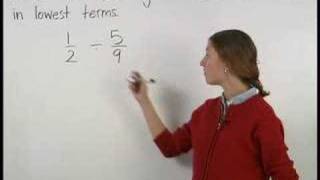 Pre Algebra Help from MathHelpcom  Dividing Fractions [upl. by Cassella]