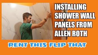 Installing A Shower Surround [upl. by Zellner372]