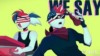 cola song meme countryhumans [upl. by Aroled]