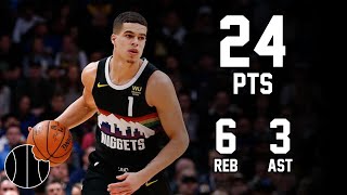 Michael Porter Jr Highlights  Pelicans vs Nuggets  15th Nov 2024 [upl. by Oilicec818]