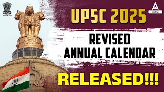 UPSC Calendar 2025  UPSC Revised Annual Calendar 2025  UPSC CSE Exam Date 2025  Adda247 Tamil [upl. by Enoek]