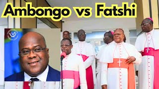 Cardinal Ambongo et la CENCO Manœuvres cachées contre le régime Tshisekedi [upl. by Alol175]