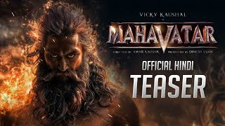 Mahavatar Teaser Vicky Kaushal in as a Bhagwan Parshuram Dinesh Vijan Amar Kaushik Mahavatar [upl. by Orsa]