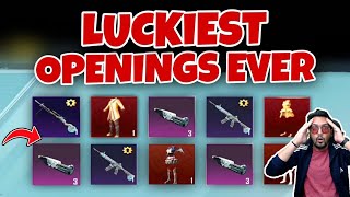 YouTubers Luckiest Crate Opening😱🔥 Crate Opening BGMI ft Panda  Mortal [upl. by Yvonner]