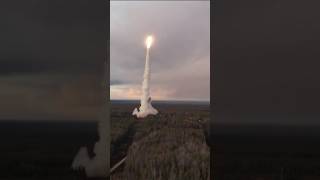 Launch of the Yars intercontinental ballistic missile [upl. by Romola795]