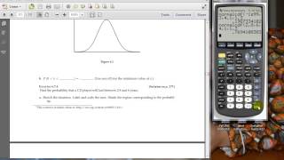 TI83 Normal Zscore [upl. by Aluino24]