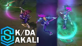 KDA ALL OUT Akali Skin Spotlight  League of Legends [upl. by Gladstone]