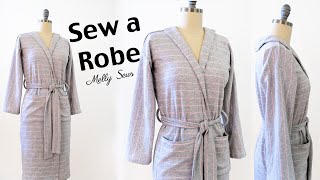 How to Sew a Robe [upl. by Yessydo140]