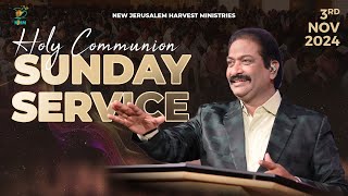 Holy Communion Service  Bishop Dr V Rangaraju  3rd November 2024  NJC Bangalore [upl. by Ettenna]