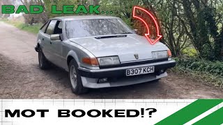 SAVING A ROVER SD1  FIRST MOT IN 17 YEARS BOOKED  Prep and Clutch issues [upl. by Ellebyam494]