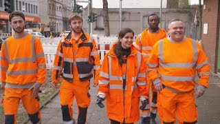 Wir lieben Euren Müll Donya unterwegs mit den Jungs der Krefelder Müllabfuhr  WDR [upl. by Papotto]