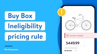 Walmart Marketplace Seller Academy Buy Box Ineligibility pricing rule [upl. by Ysnat857]