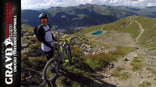 UMLK 26 Davos Klosters  Alps Epic Trail vom Jakobshorn  Enduro Bike Trip mit Fabio Leo Kast [upl. by Tellford2]