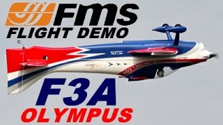 FMS  Diamond Hobby F3A OLYMPUS 1400mm FULL Model Demo By RCINFORMER [upl. by Lam527]