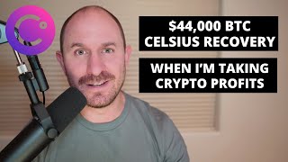 Celsius Recovery  44000 Bitcoin  When You Should Take Profits amp Sell Altcoins [upl. by Ahtelat551]