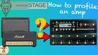 Kemper Profiler Stage  Part 3 how to profile an amp Marshall SV20  Plexi Fender The Twin [upl. by Mirisola]