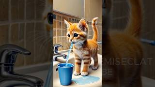 A small kitten vomited in a cup and was abandoned cat kitten cute story feat  Alexis Bennett [upl. by Arnst]