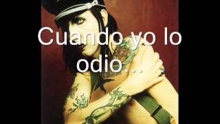 Marilyn Manson fundamentally loathsome español [upl. by Haile]