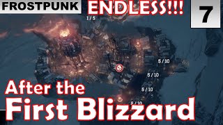 What to do after the first storm  Frostpunk Endurance Endless Canyon 6 [upl. by Enitsyrk12]