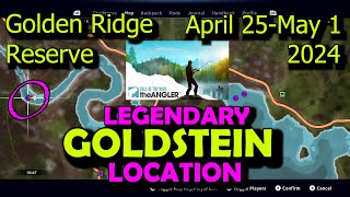 Golden Ridge Reserve Legendary Fish Location  April 25  May 1 2024  Call of the Wild The Angler [upl. by Grekin771]