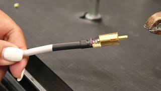 HowTo Terminate Wireworld Solstice amp Luna Series 8 Interconnect Cable [upl. by Gearalt]