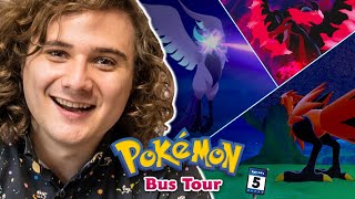 Pokémon Bus Tour Ep 5 Birdkeeper Toby tours the Crown Tundra [upl. by Haag]