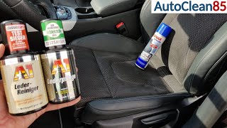 Alcantara und Ledersitze REINIGEN und VERSIEGELN  Leder aufbereiten im Auto [upl. by Sema]