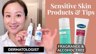 SENSITIVE SKIN amp Products amp Tips from a Dermatologist [upl. by Anahsit959]