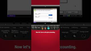 How To Set Up Job Accounting On The Kyocera TASKalfa ais copiers [upl. by Niamjneb679]