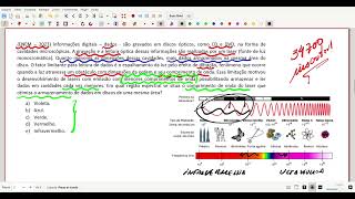ENEM – 2023 Informações digitais – dados  são gravados em discos ópticos como CD e DVD na [upl. by Aix]