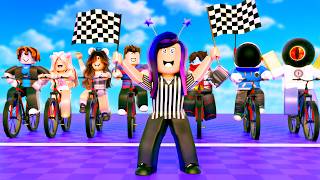 Roblox Obby But Youre On a Bike 175000 Robux Race Roblox Battles [upl. by Bolitho521]