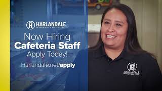 Harlandale ISD  Now Hiring Cafeteria Staff [upl. by Ikceb]