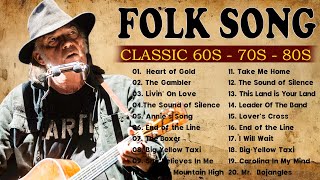 American Folk Songs ❤ Classic Folk amp Country Music 70s 80s Full Album ❤ Country Folk Music 90s s [upl. by Tally]