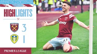 West Ham 31 Leeds United  The Hammers Comeback With A Vengeance  Premier League Highlights [upl. by Chantalle]