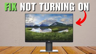 DELL Monitor Not Turning On  How To Fix [upl. by Marquez]