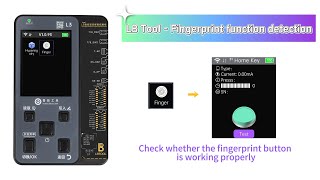 LBtool L3 Programmer Add Newest FunctionFinger print test for iphone 6G 6P 6S 6SP 7G 7P 8G 8P [upl. by Balbur]