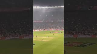 Indian cricket team celebration in Dubai Cricket Stadium  T20 worldcup 2024 womens live visual [upl. by Nehr457]