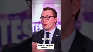 Antoine Léaument quotVous ciblez systématiquement les musulmansquot macron shortvideo lepen rn lfi [upl. by Sandie287]