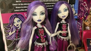 MONSTER HIGH BOORIGINAL CREEPRODUCTION SPECTRA VONDERGEIST DOLL REVIEW AND UNBOXING [upl. by Gurney340]