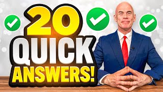 TOP 20 QUICK ANSWERS to INTERVIEW QUESTIONS Pass your JOB INTERVIEW with 100 [upl. by Nosnah]