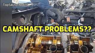 SIGNS YOUR CAMSHAFT IS BAD AND CAUSING ENGINE PERFORMANCE PROBLEMS [upl. by Oinotnas]