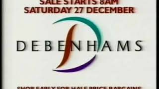 Debenhams Christmas Sale Advert [upl. by Ahcsropal]