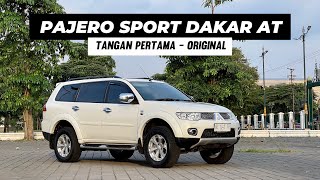 MITSUBISHI PAJERO SPORT DAKAR AT 2012  TANGAN PERTAMA [upl. by Charisse]