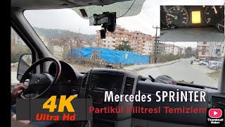 Mercedes Sprinter Partikül Filtresini Boşaltmaya Çalıştım [upl. by Kciremed]