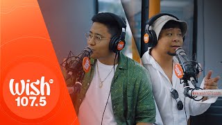 Matthaios amp Yow Andrada perform quotTayo Sanaquot LIVE on Wish 1075 Bus [upl. by Ecnerual964]